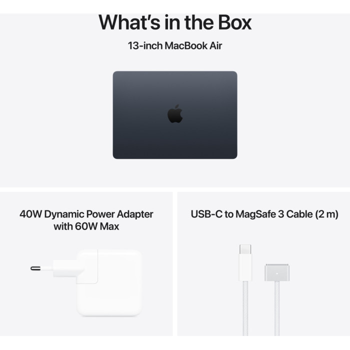 Apple MacBook Air 13.6' / 16 Гб / SSD 512 Гб / macOS / MDHE4RU/A