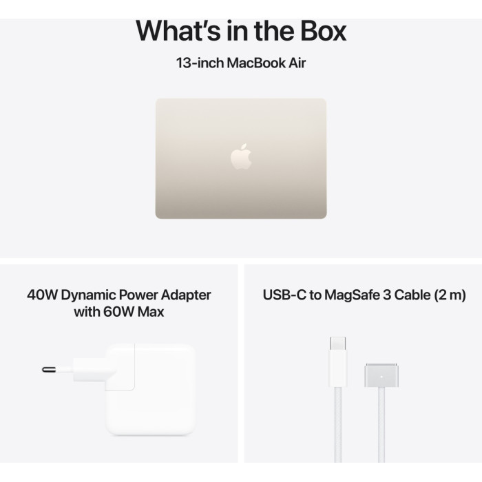 Apple MacBook Air 13.6' / 16 Гб / SSD 512 Гб / macOS / MDHA4RU/A