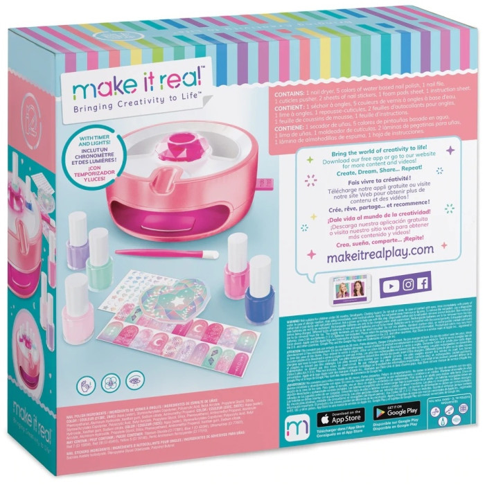 Make It Real Light Magic Nail Studio набор 8+
