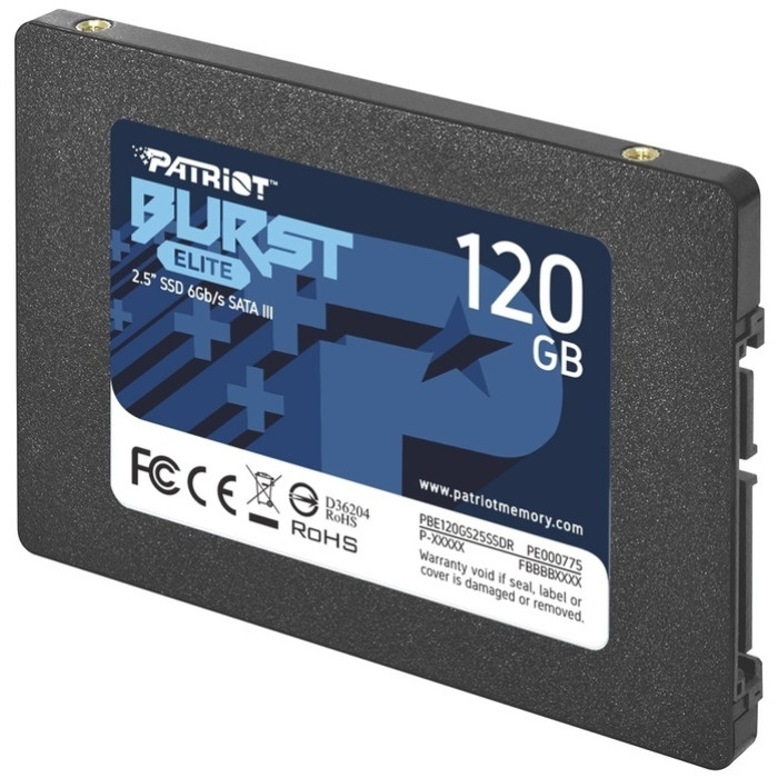 SSD Patriot Burst Elite PBE120GS25SSDR 120 Гб