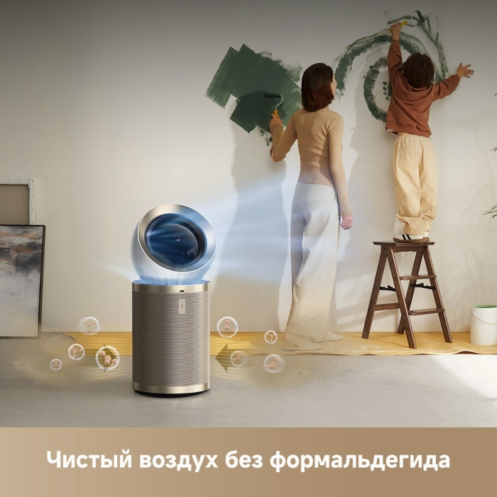 Очиститель воздуха DREAME PM10 белый, золотистый