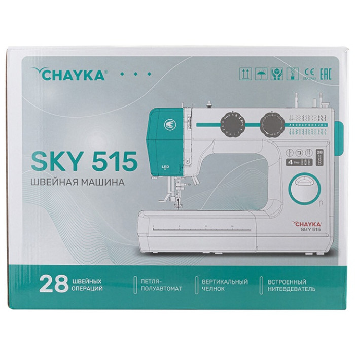 CHAYKA SKY 515 белый, голубой