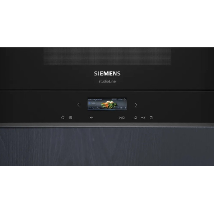 Siemens BF 722 L1B1 черный, стальной