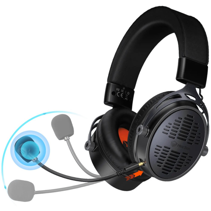 Bluetooth garnitura MeeTion BTH013, BT/wireless, 20-20000Hz, 118dB, Black