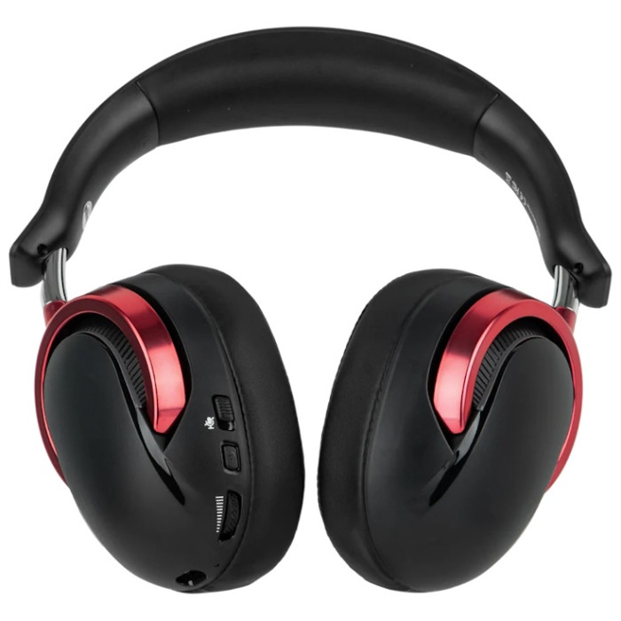 Bluetooth headphone AULA A700, BT/cable/USB, Black Red