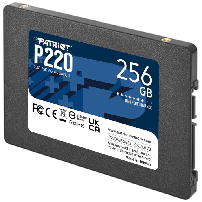 SSD Patriot P220S256G25 256 ГБ