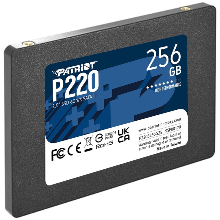 SSD Patriot P220S256G25 256 ГБ