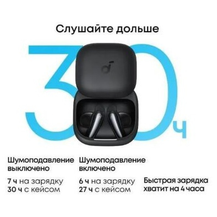 Наушники Soundcore Liberty Buds Black черный