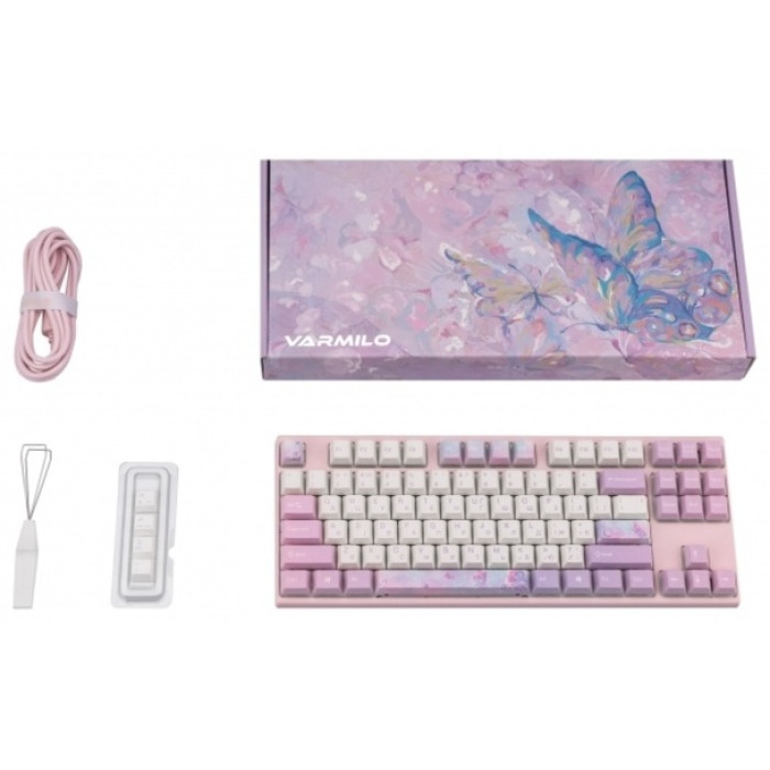 VARMILO VEM87 Dreams On Board EC V2 Sakura A33A030A9A3A17A028 розовый