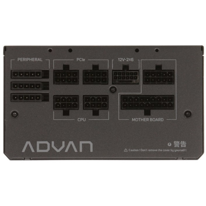 Power supply ATX FSP ADVAN-750GM, 750W, 80 Plus Gold, modular, black