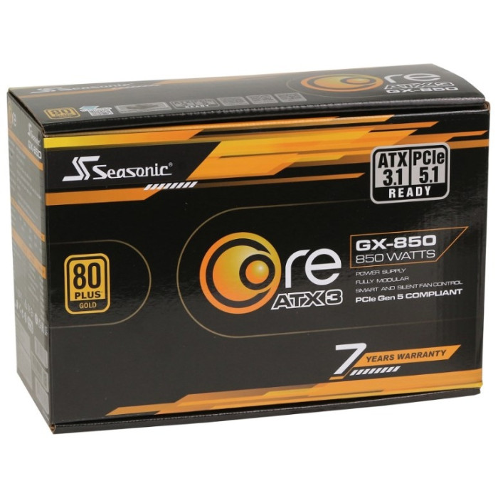 Seasonic GX-850 (SRP-CGX851-A5A32SF) 850 Вт