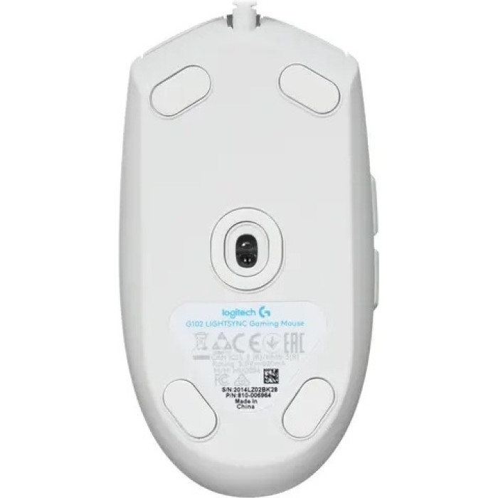 Logitech G102 Lightsync белый
