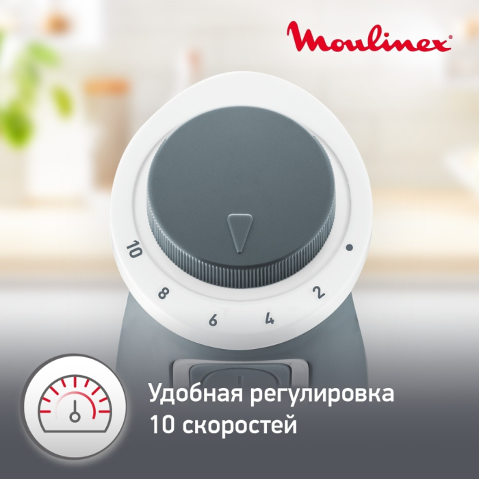 Блендер погружной Moulinex DD642132 белый