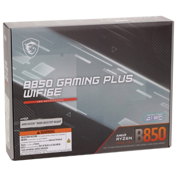 MSI B850 Gaming Plus WiFi6E