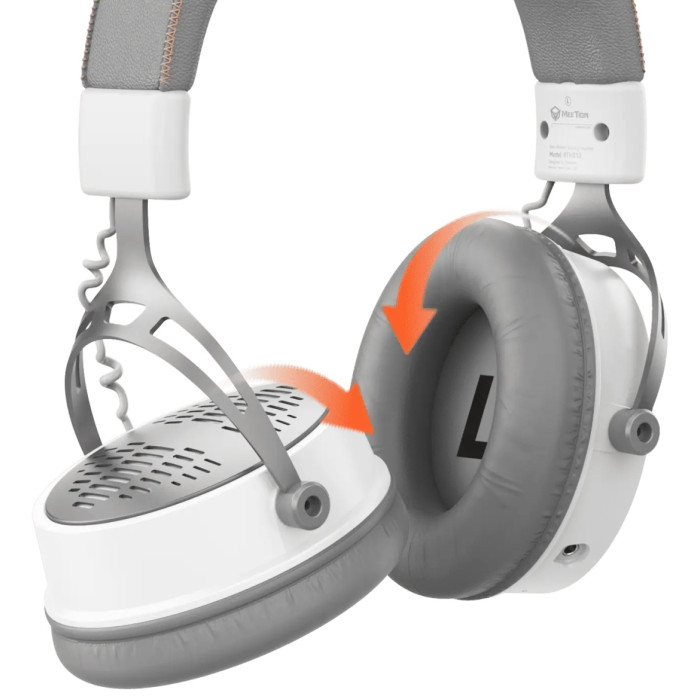 Bluetooth garnitura MeeTion BTH013, BT/wireless, 20-20000Hz, 118dB, Silvery White