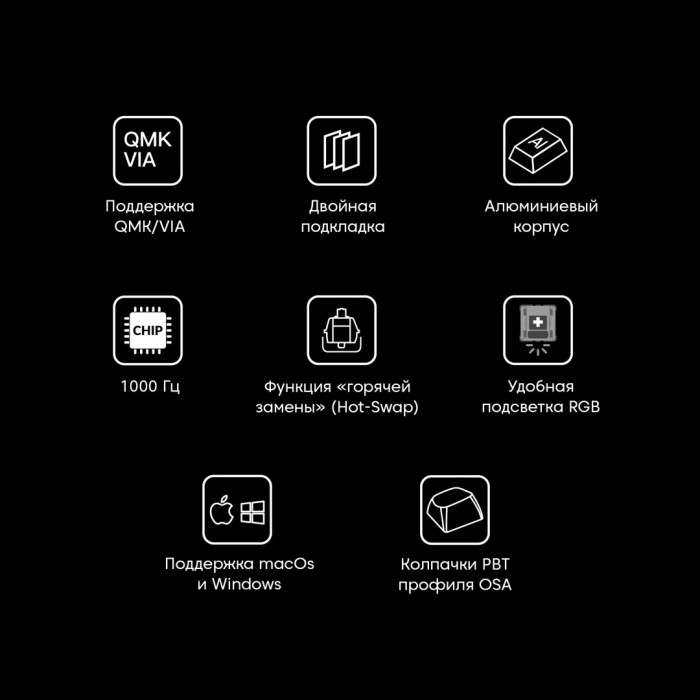 Keychron Q1O3_KEYCHRON синий