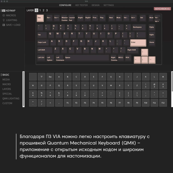 Keychron Q1O3_KEYCHRON синий
