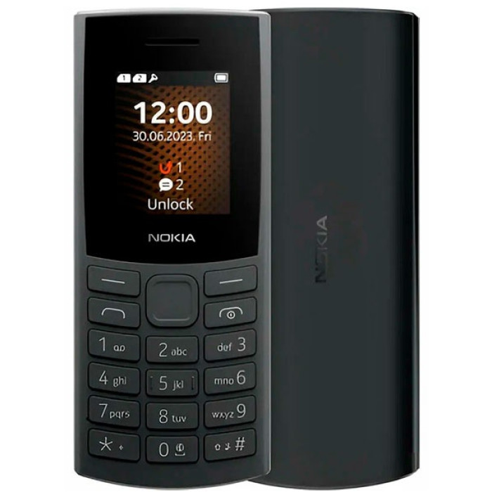 Nokia Nokia 106 DS Charcoal черный