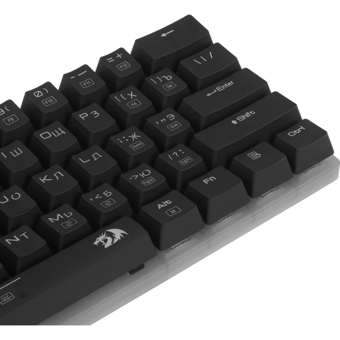 KeyBoard USB, Redragon Alien RU, black, (77939)