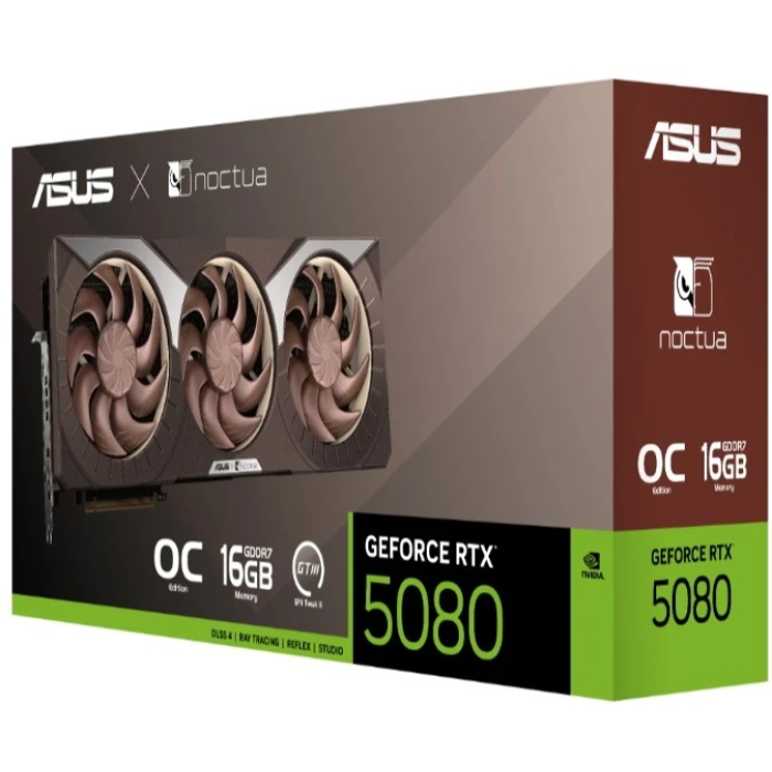 ASUS GeForce RTX 5080 Noctua OC Edition (RTX5080-O16G-NOCTUA) 16 Гб