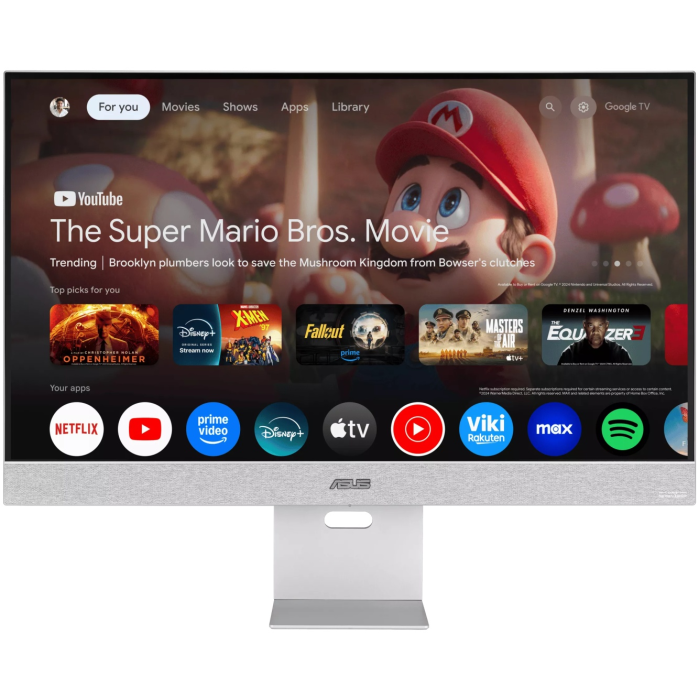 31.5' ASUS ZenScreen Smart MS32UC серебристый