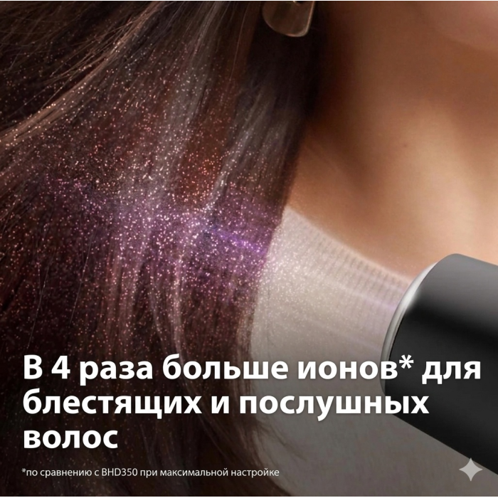 Philips BHD512/00 фен черный