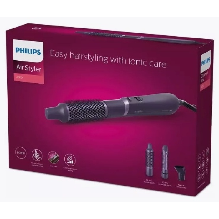 Philips BHA305/00 фен-щетка серый