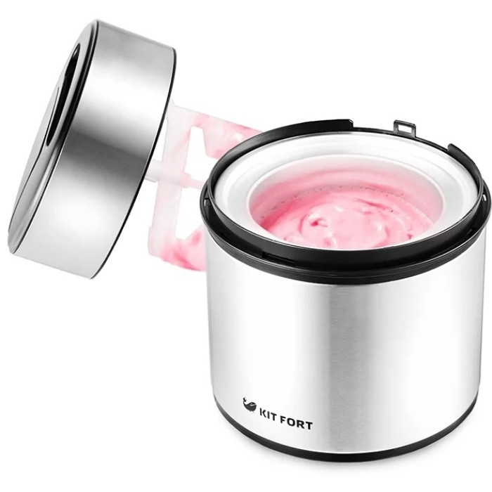 Kitfort KT-1804 серебристый, черный