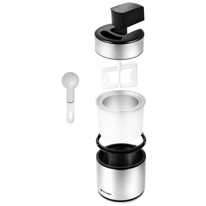 Kitfort KT-1804 серебристый, черный