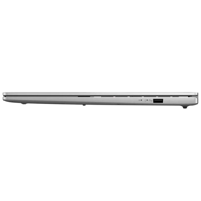 Ноутбук Asus 90NB16F2-M00EM0 Vivobook S16 M3607HA-RP240 16' WUXGA(1920x1200) IPS 144Hz/AMD Ryzen 7 260 3,8GHz (8C)/32GB/512GB/AMDRadeonGraphics/Wi-Fi 6/BT5.3/IR+FHD Camera/BKLT/NoOS/1Y/Cool Silver