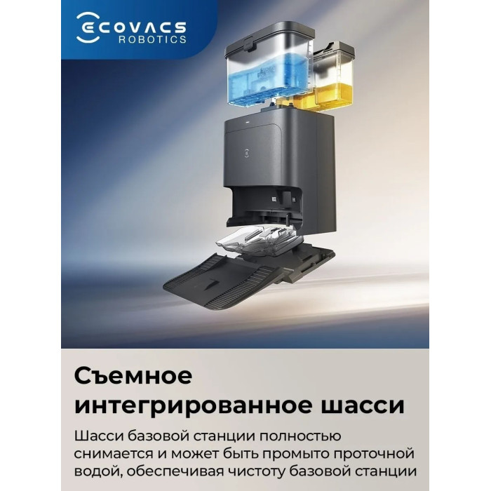 Ecovacs DEEBOT N30 PRO OMNI YDLX11-1 черный