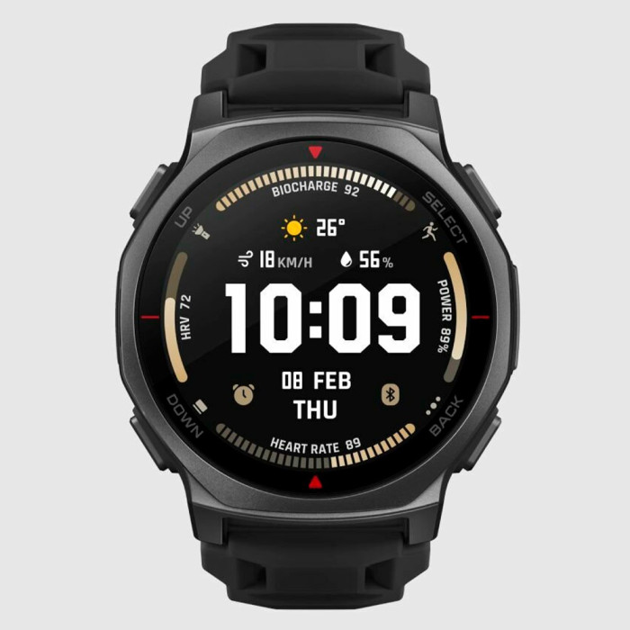 Смарт часы Amazfit T-Rex 3 Pro 44 mm Tactical Black