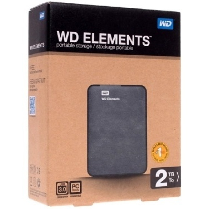 Western Digital WDBU6Y0020BBK-WESN 2000 ГБ