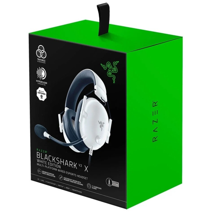 Наушники Razer Blackshark V2 X белый