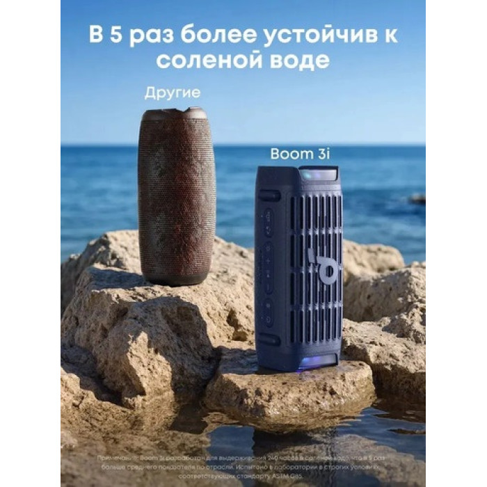 Портативная колонка Soundcore Boom 3i черный