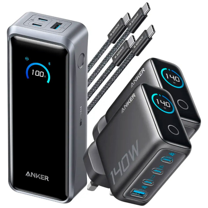 Портативный внешний аккумулятор Anker Prime 26250mAh (A110AH11) Черный