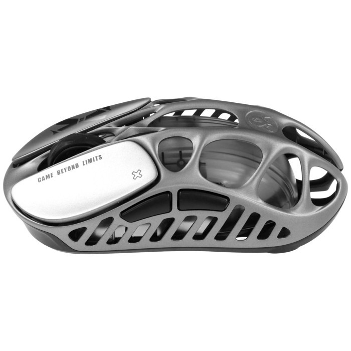 Mouse GravaStar Mercury X Pro 8K, Wireless, BT/2.4GHz/cable, (PAW3950) 32000 dpi, 5 buttons,Silver