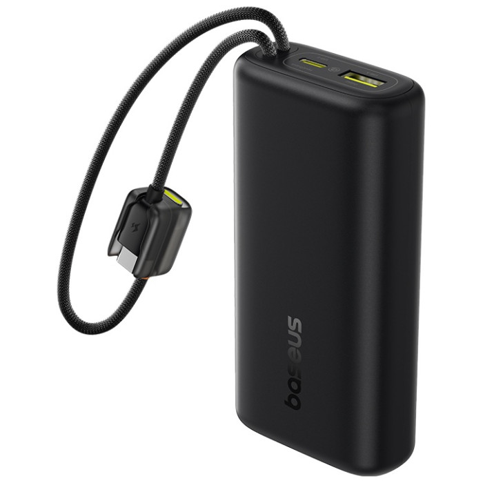 Портативный внешний аккумулятор Baseus EnerFill FC41 Power Bank 10000mAh 67W Cosmic Black