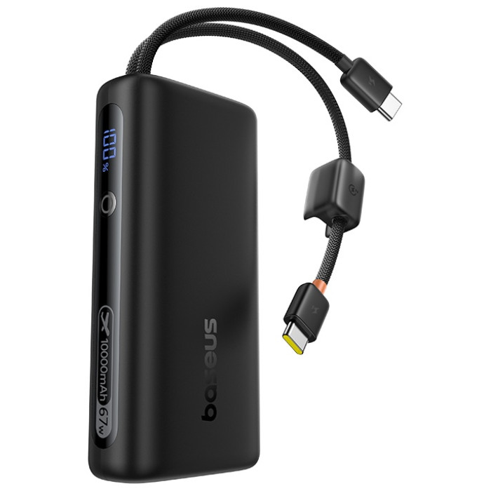 Портативный внешний аккумулятор Baseus EnerFill FC41 Power Bank 10000mAh 67W Cosmic Black