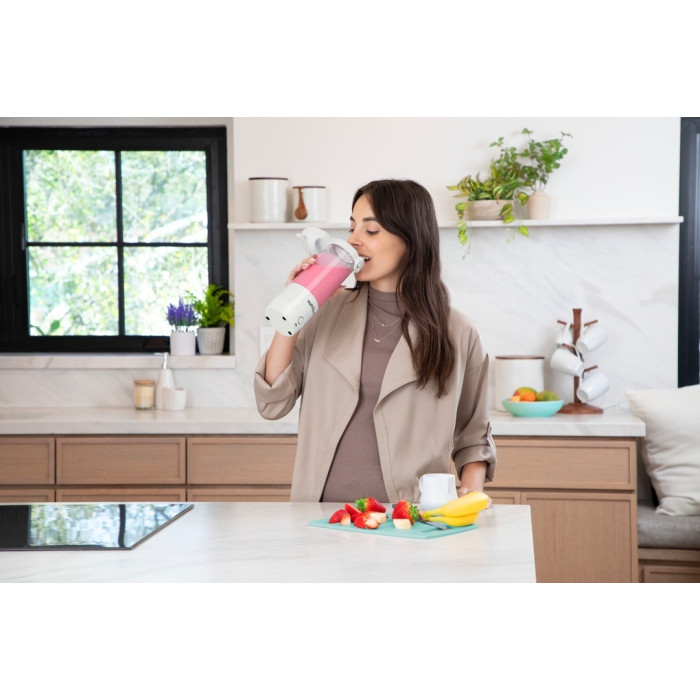 Блендер портативный NutriBullet NBP003W белый