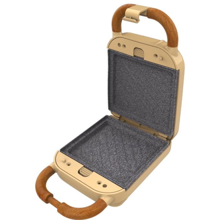 Сэндвичница Cecotec Rock'nToast Retro One бежевый