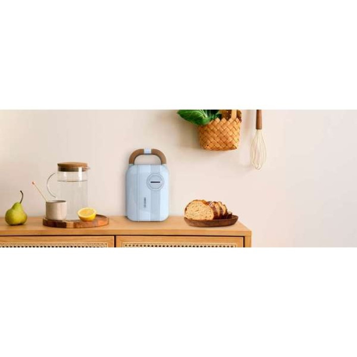 Сэндвичница Cecotec Rock’nToast Retro One голубой