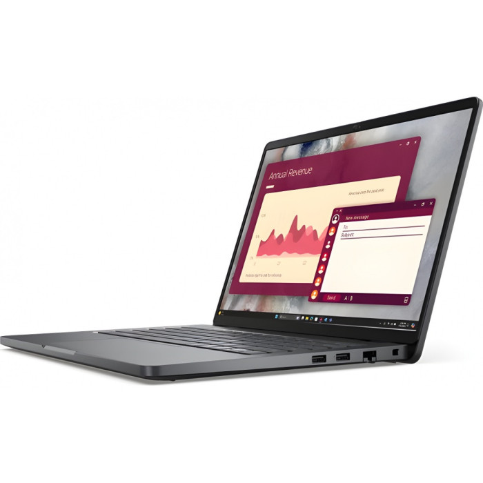 Ноутбук Dell/Pro 14 PC14250/3г/Core Ultra 7/255U/2 GHz/32 Gb/SSD/512 Gb/No ODD/Graphics/integrated/14 ''/1920x1200/Windows 11/Pro/64/Copilot+ PC; Fing