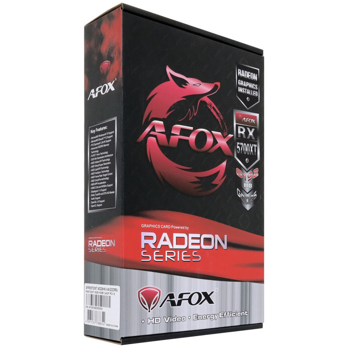 AFOX RX 5700XT (AFRX5700XT-8GD6H6-V4) 8 Гб