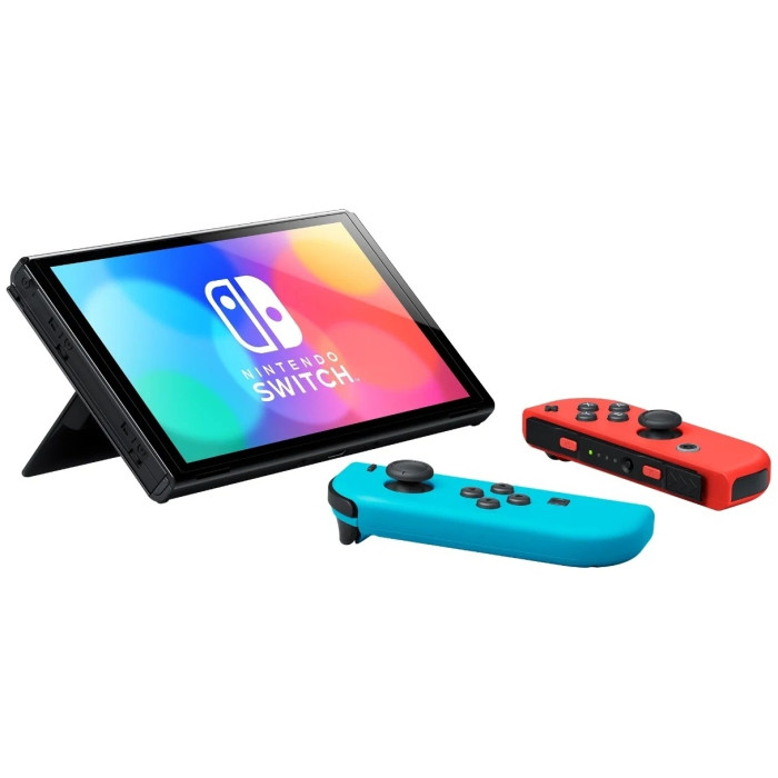 Nintendo Switch OLED красный-синий