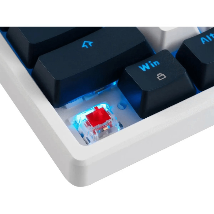 Клавиатура Acer OKR302 механическая белый USB беспроводная BT/Radio Multimedia for gamer для ноутбук
