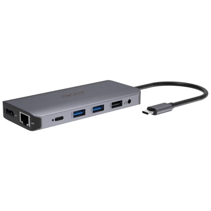 Док-станция Acer 12in1 Type C dongle HP.DSCAB.009 серый
