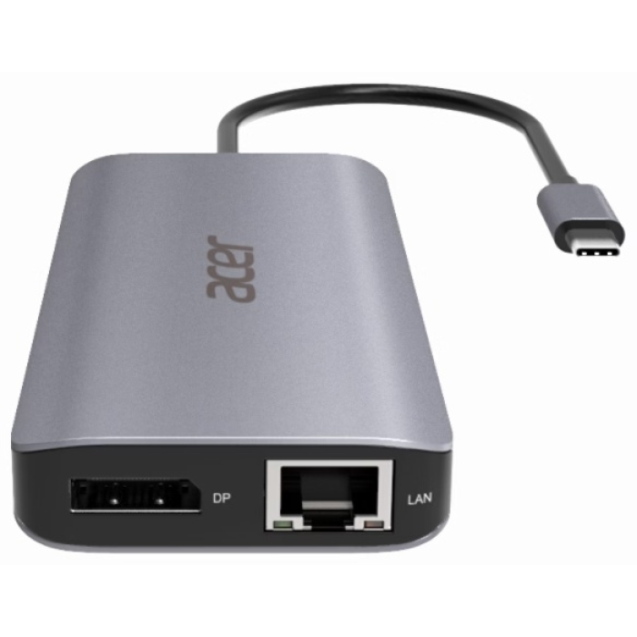 Док-станция Acer 12in1 Type C dongle HP.DSCAB.009 серый
