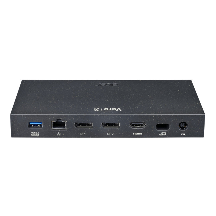 Док-станция USB Type-C Acer EU/CH кабель питания/Power button, 1 x Headset / speaker jack (3.5 mm),