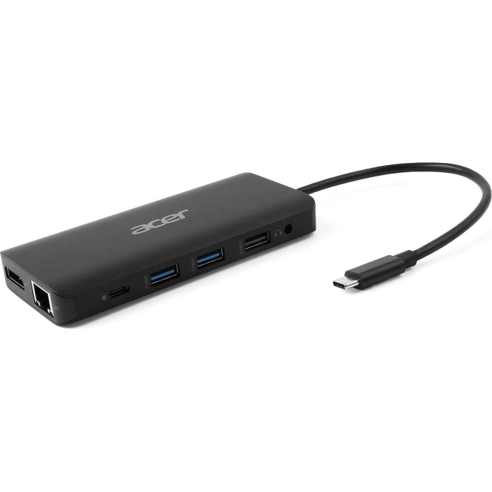Док-станция Acer 12in1 Type C dongle HP.DSCAB.017 черный